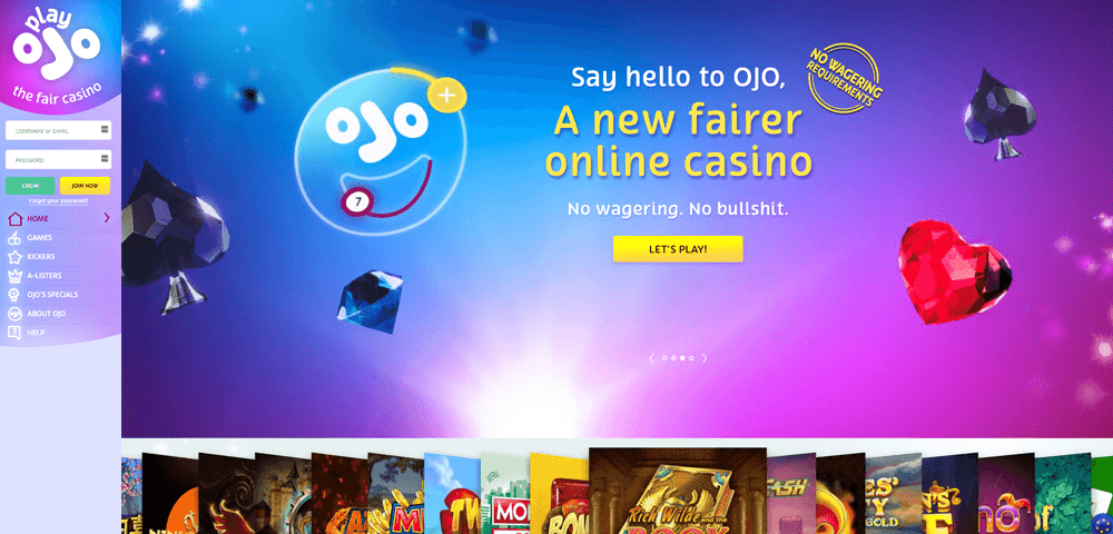 Fullständig recension PlayOJO casino 65044