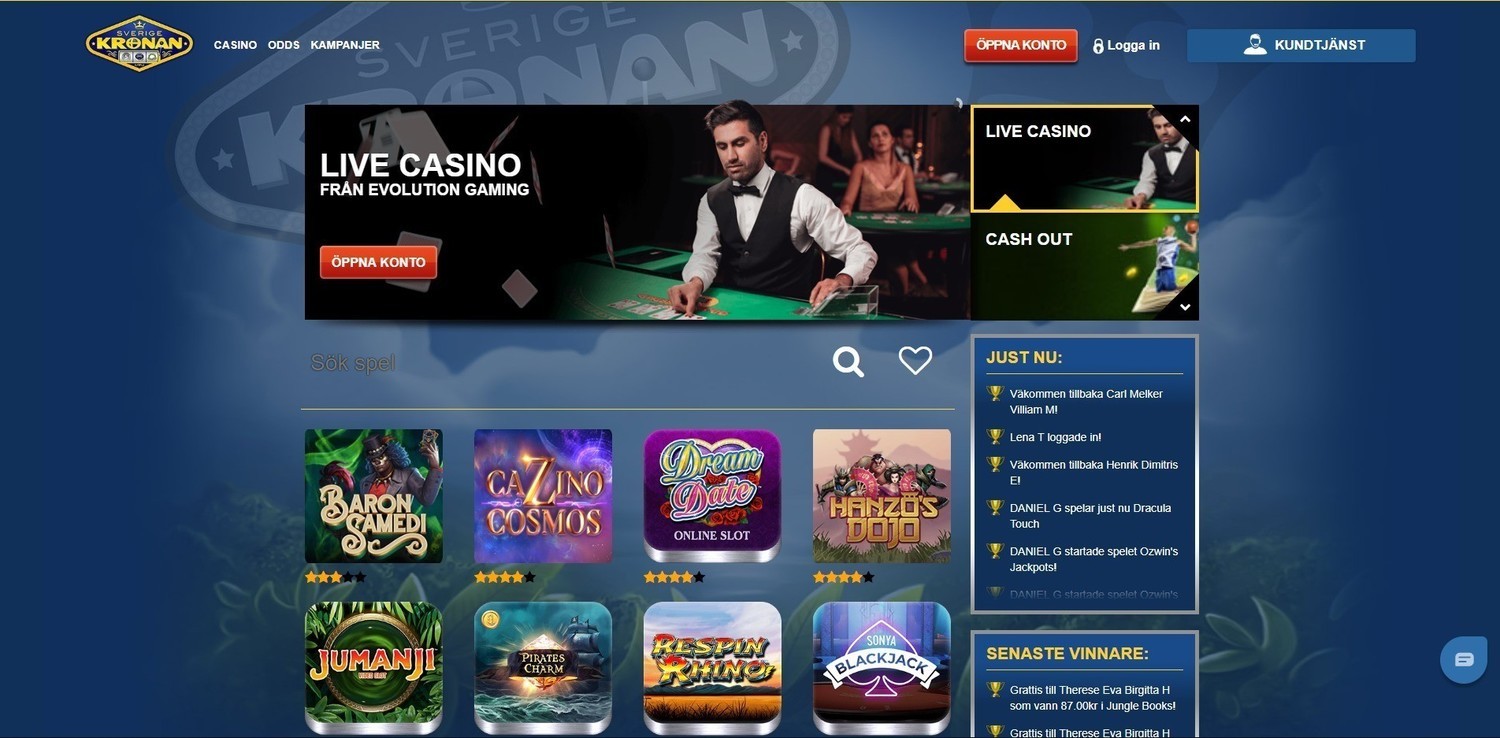 Online casino test SverigeKronans 63324
